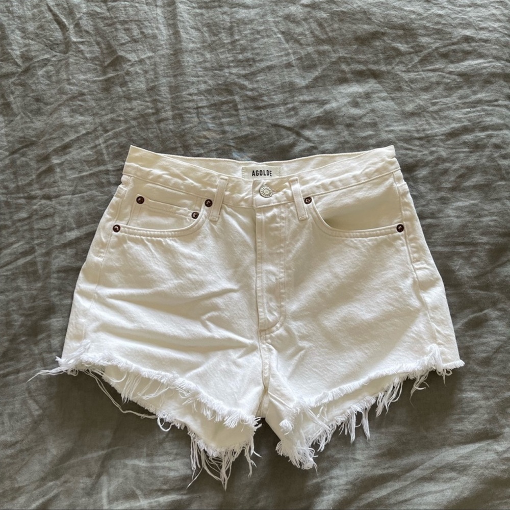 agolde parker shorts